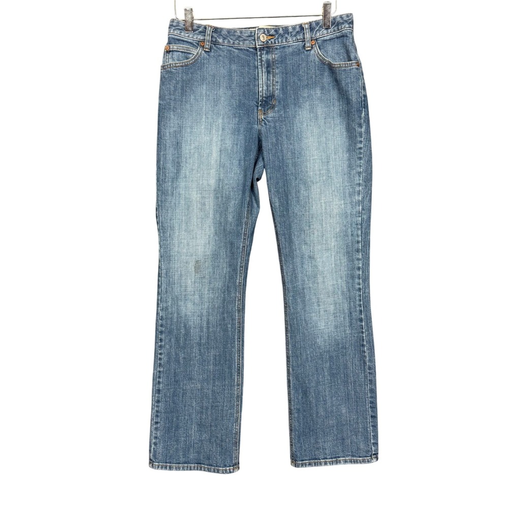 GAP Jeans Womens 10R Blue Boot Cut Cotton Stretch Medium Wash Vintage Denim